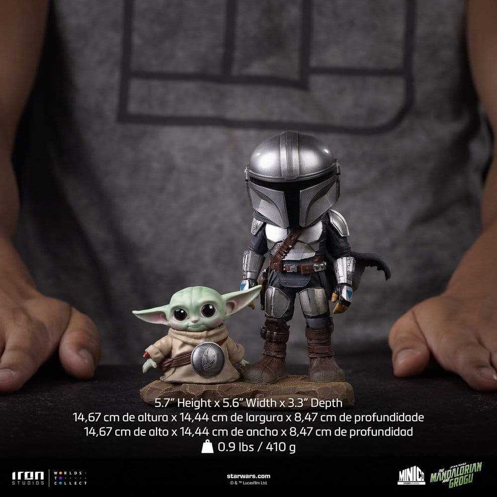 The Mandalorian & Grogu MiniCo Figure The Mandalorian and Grogu - MangaShop.ro