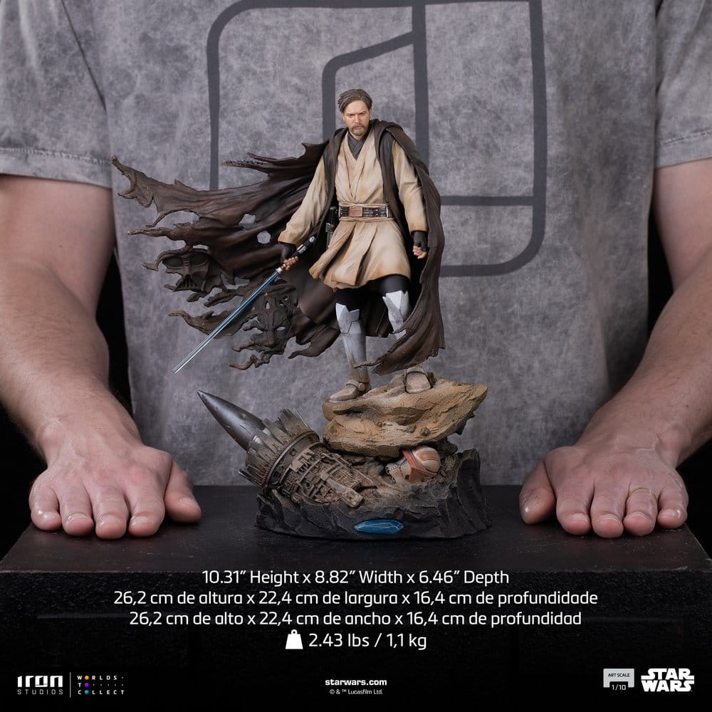 Star Wars Art Scale Statue 1/10 Obi-Wan Signatures 26 cm - MangaShop.ro