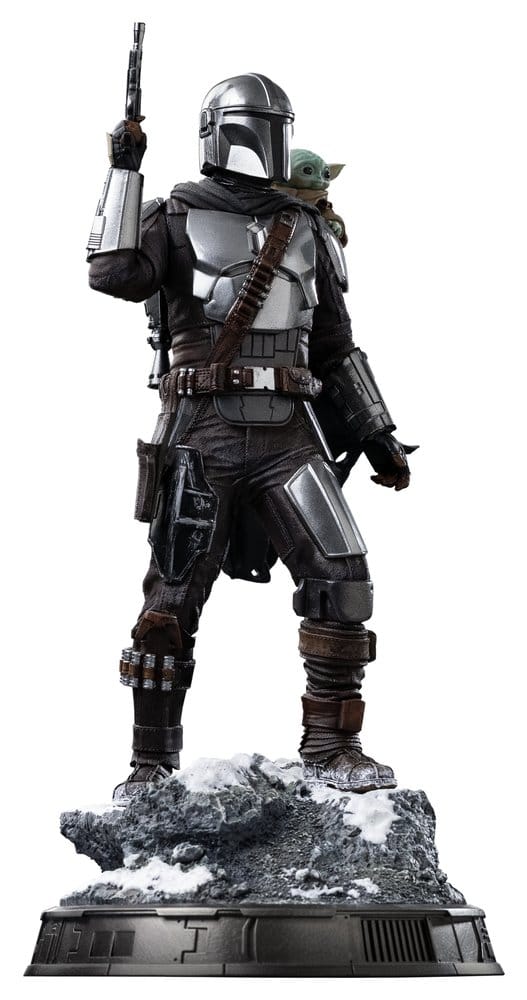 The Mandalorian & Grogu Art Scale Statue 1/10 The Mandalorian and Grogu 25 cm - MangaShop.ro