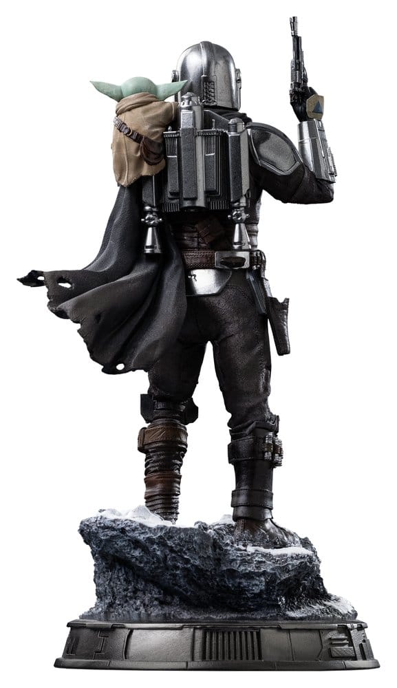 The Mandalorian & Grogu Art Scale Statue 1/10 The Mandalorian and Grogu 25 cm - MangaShop.ro