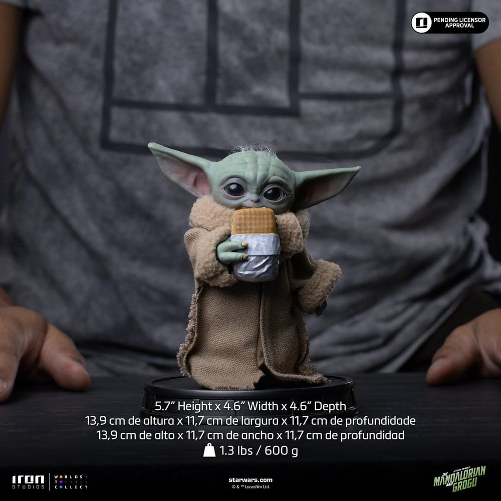 The Mandalorian & Grogu Grogu Collection Statue Grogu Food Cart Snack - MangaShop.ro