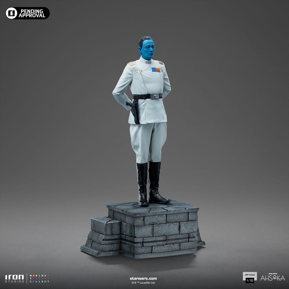 Star Wars Ahsoka Art Scale Statue 1/10 Grand Admiral Thrawn 25 cm - MangaShop.ro