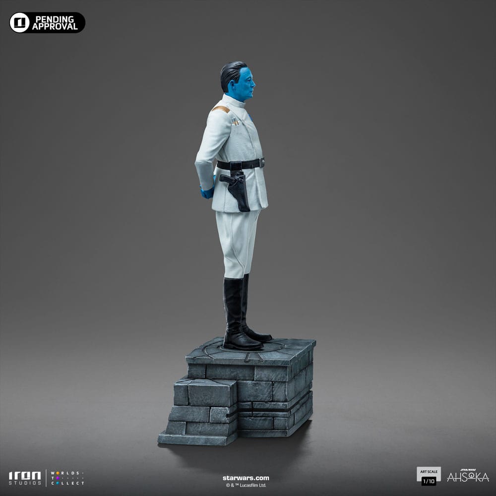 Star Wars Ahsoka Art Scale Statue 1/10 Grand Admiral Thrawn 25 cm - MangaShop.ro