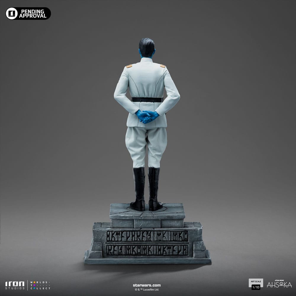 Star Wars Ahsoka Art Scale Statue 1/10 Grand Admiral Thrawn 25 cm - MangaShop.ro
