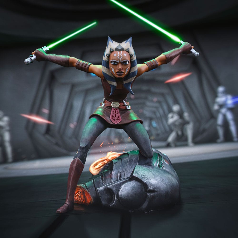 Star Wars: The Clone Wars Art Scale Statue 1/10 Ahsoka Tano 19 cm - MangaShop.ro