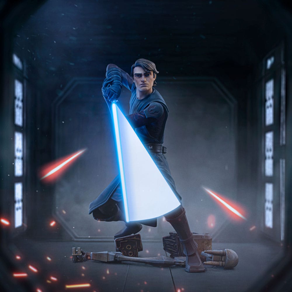 Star Wars: The Clone Wars Deluxe Art Scale Statue 1/10 Anakin Skywalker 19 cm - MangaShop.ro