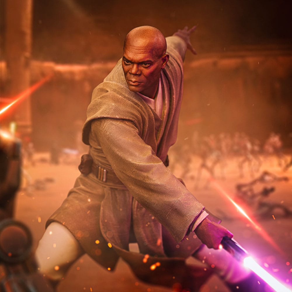 Star Wars Art Scale Statue 1/10 Mace Windu 18 cm - MangaShop.ro