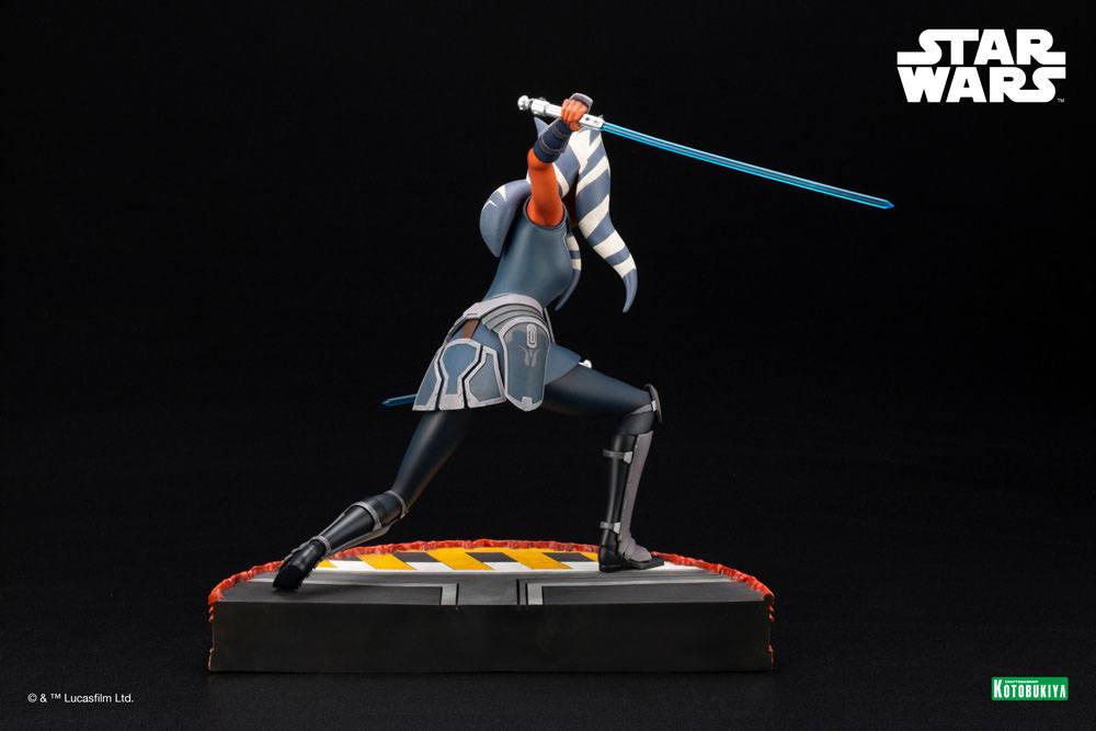 Star Wars The Clone Wars ARTFX PVC Statue 1/7 Ahsoka Tano Escape from the Clones 24 cm - MangaShop.ro