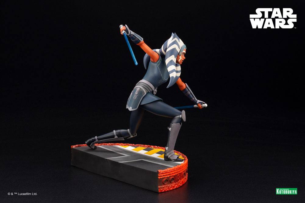Star Wars The Clone Wars ARTFX PVC Statue 1/7 Ahsoka Tano Escape from the Clones 24 cm - MangaShop.ro