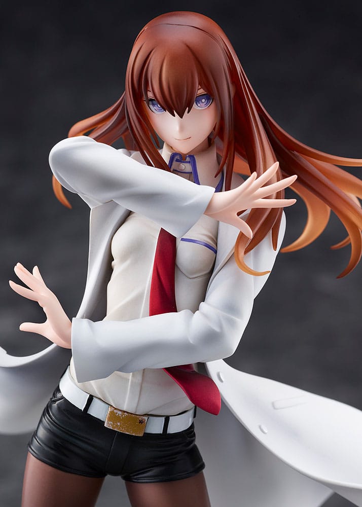 Steins Gate PVC Statue 1/7 Kurisu Makise (Lab Coat Style) 22 cm - MangaShop.ro