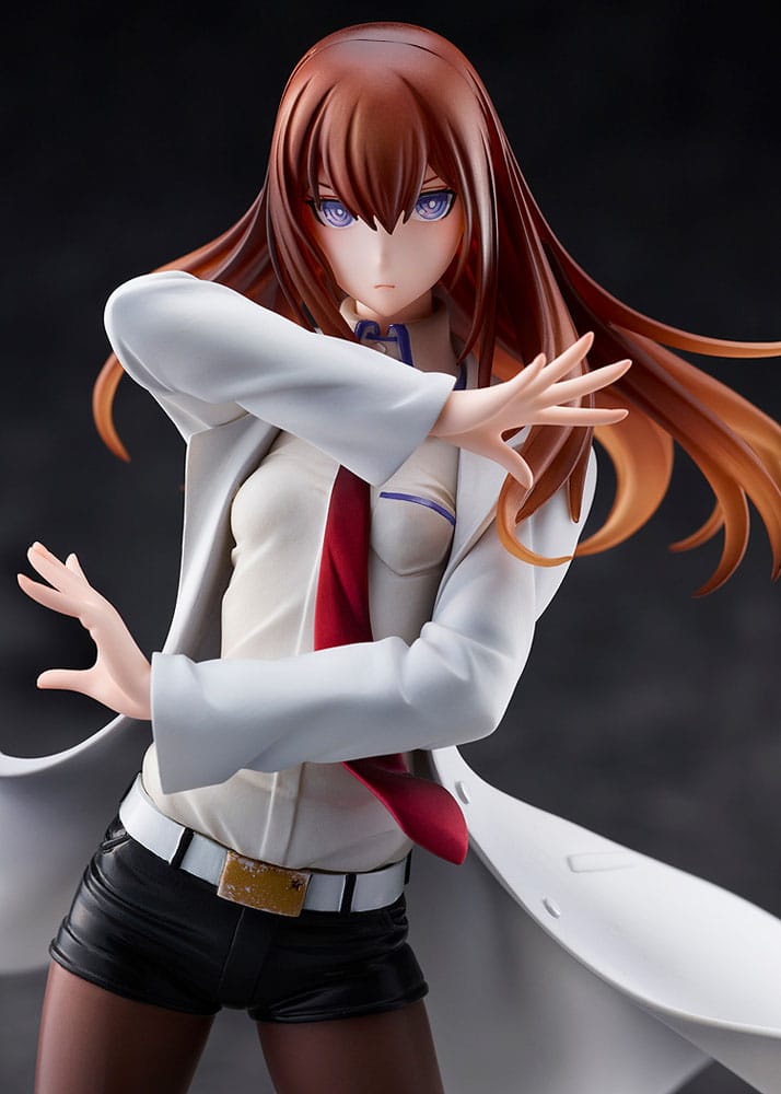 Steins Gate PVC Statue 1/7 Kurisu Makise (Lab Coat Style) 22 cm - MangaShop.ro