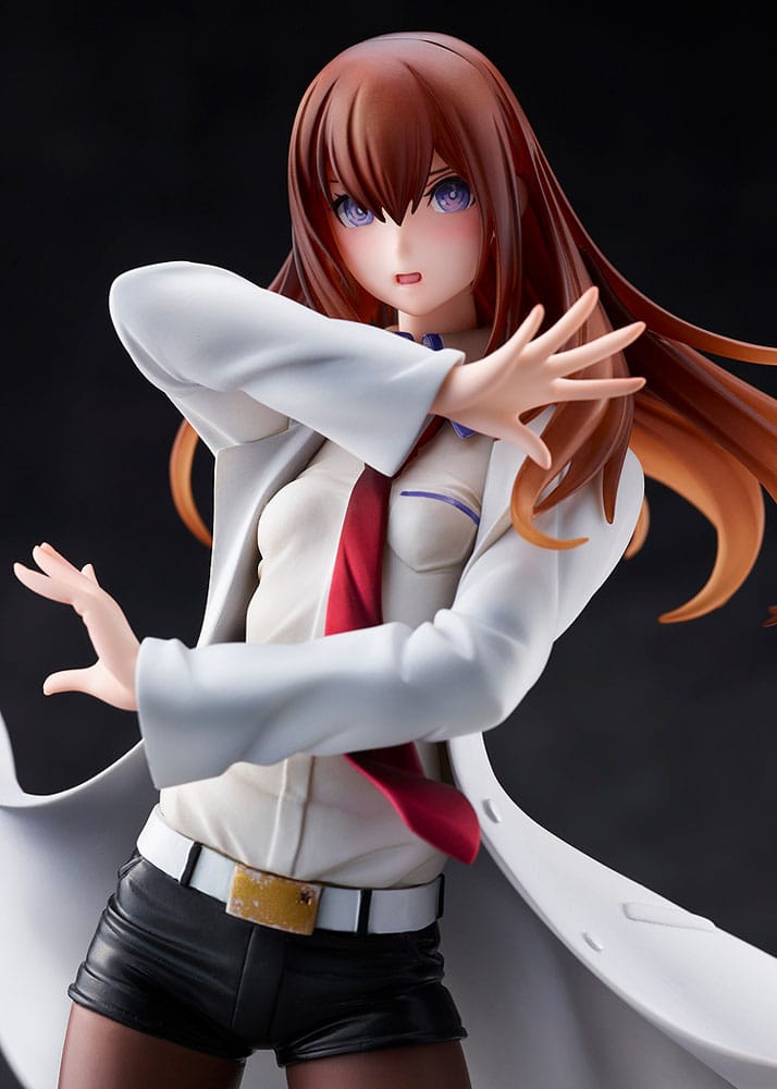Steins Gate PVC Statue 1/7 Kurisu Makise (Lab Coat Style) 22 cm - MangaShop.ro