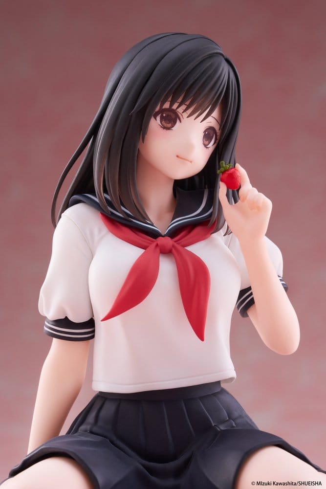 Strawberry 100% Desktop Cute PVC Figure Aya Tojo (School uniform Ver.) 13 cm - MangaShop.ro