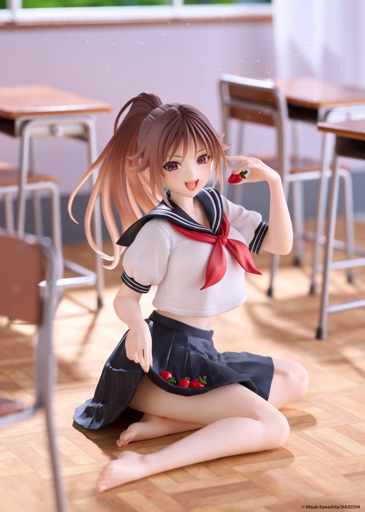 Strawberry 100% Desktop Cute PVC Figure Satsuki Kitaoji (School uniform Ver.) 18 cm - MangaShop.ro