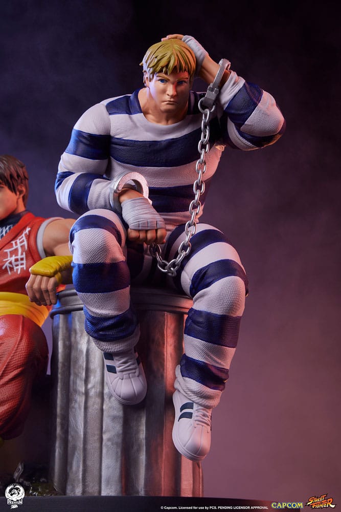 Street Fighter PVC Statue 1/10 Cody & Guy 18 cm - MangaShop.ro