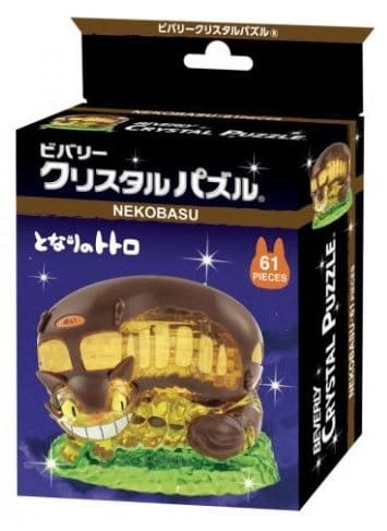 My Neighbor Totoro Kumukumu Crystal Figurine Catbus - MangaShop.ro