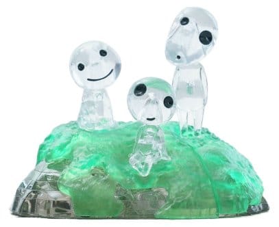 Princess Mononoke Kumukumu Crystal Figurine Kodama - MangaShop.ro