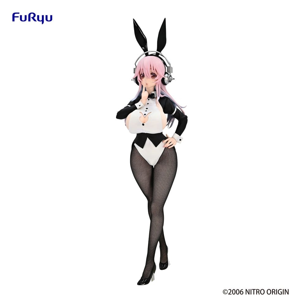 Super Sonico BiCute Bunnies PVC Figure Newly Drawn Costume Tailcoat Ver. 30 cm - MangaShop.ro