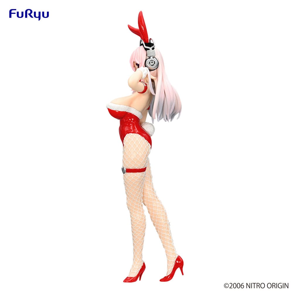 Super Sonico BiCute Bunnies PVC Statue Red Color Ver. 30 cm - MangaShop.ro