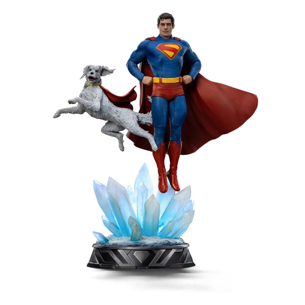 Superman Legacy Art Scale Statue 1/10 Superman & Krypto 32 cm - MangaShop.ro