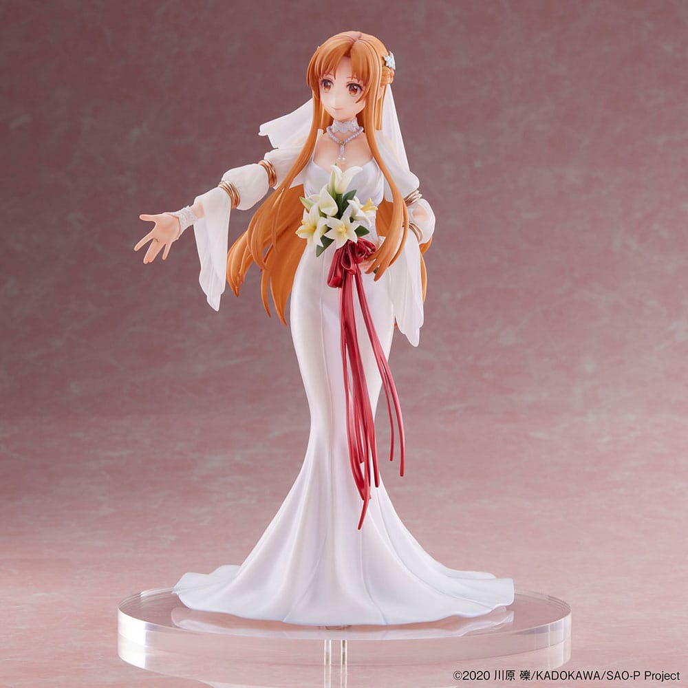 Sword Art Online PVC Statue 1/7 Asuna Wedding Ver. 25 cm - MangaShop.ro