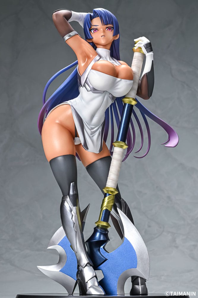 Taimanin RPGX PVC Statue 1/6 Pale Mauve Murasaki Yatsu Tanned Ver. 28 cm - MangaShop.ro