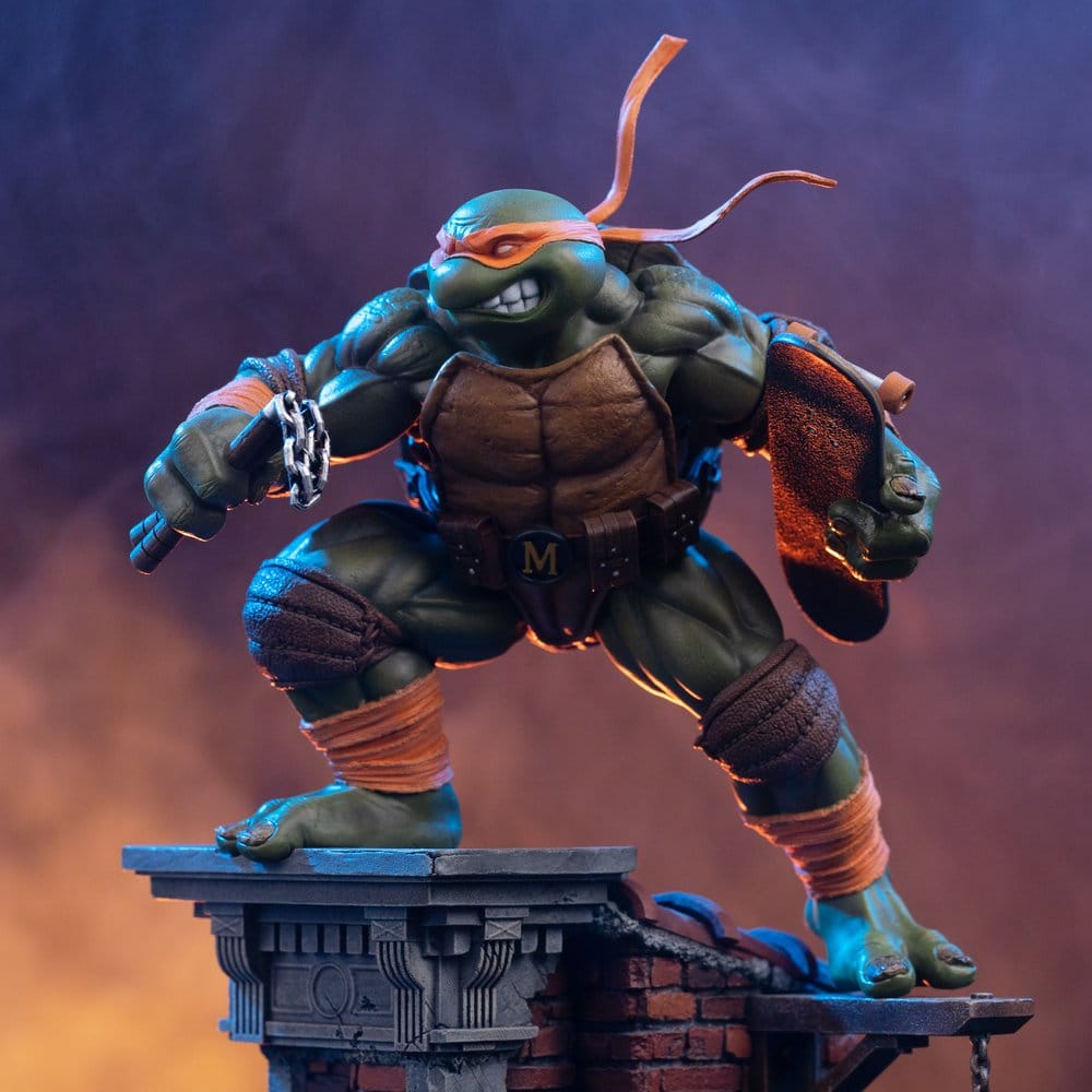 Teenage Mutant Ninja Turtles Art Scale Statue 1/10 Michelangelo Unleashed 24 cm - MangaShop.ro