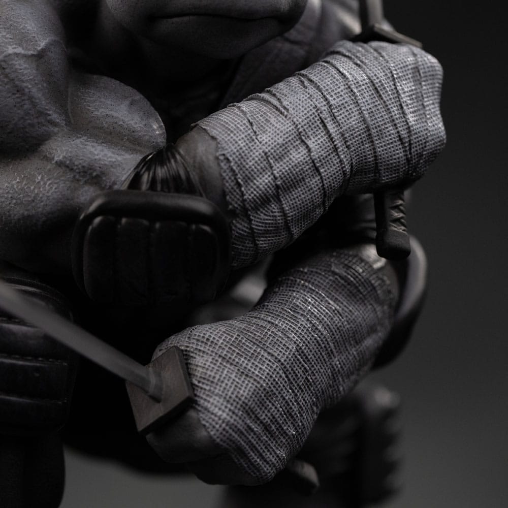 Teenage Mutant Ninja Turtles Art Scale Statue 1/10 Leonardo Black and White Variant 26 cm heo exclusive - MangaShop.ro