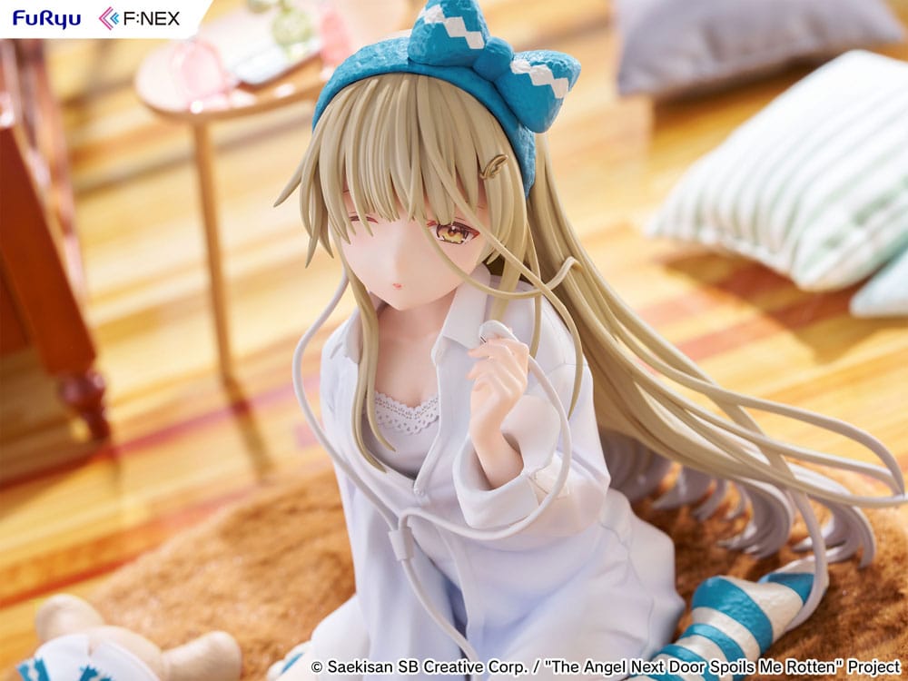 The Angel Next Door Spoils Me Rotten F:Nex PVC Statue 1/7 Mahiru Shiina Relax Ver. 14 cm - MangaShop.ro