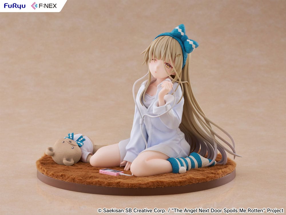 The Angel Next Door Spoils Me Rotten F:Nex PVC Statue 1/7 Mahiru Shiina Relax Ver. 14 cm - MangaShop.ro