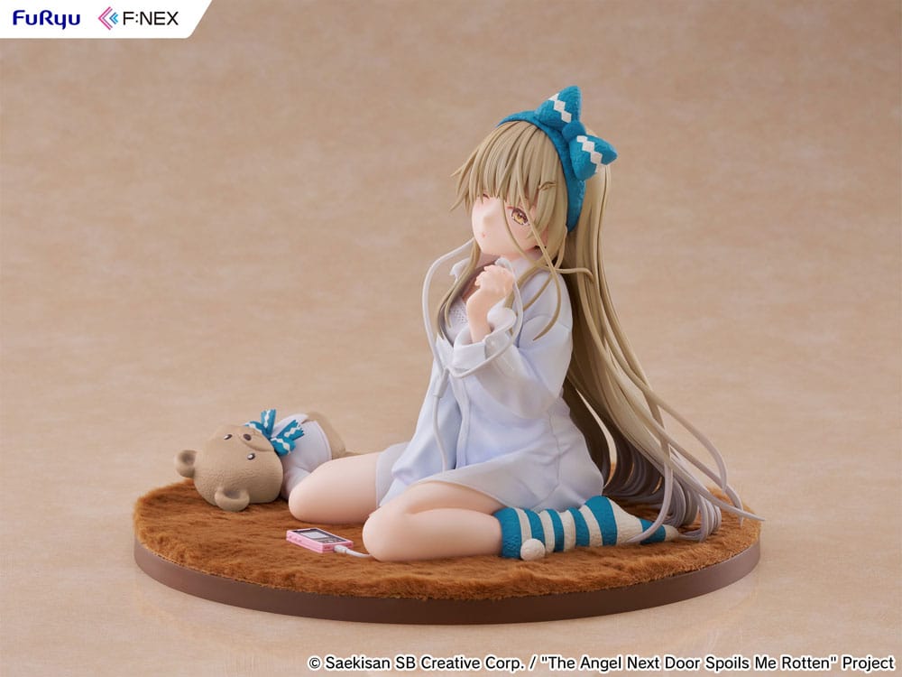 The Angel Next Door Spoils Me Rotten F:Nex PVC Statue 1/7 Mahiru Shiina Relax Ver. 14 cm - MangaShop.ro