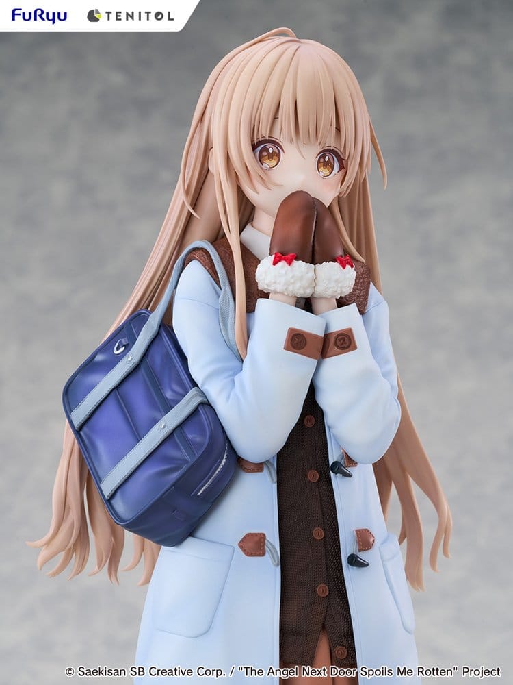 The Angel Next Door Spoils Me Rotten Tenitol Tall PVC Figure Mahiru Shiina Winter clothes Ver. 30 cm - MangaShop.ro