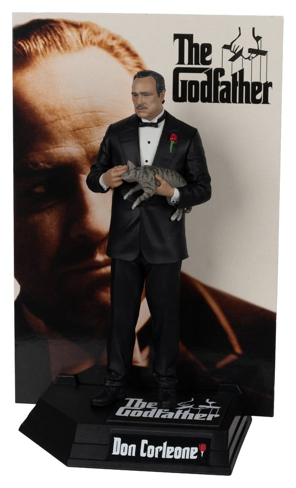 The Godfather Movie Maniacs Paramount Figure Don Corleone 17 cm - MangaShop.ro