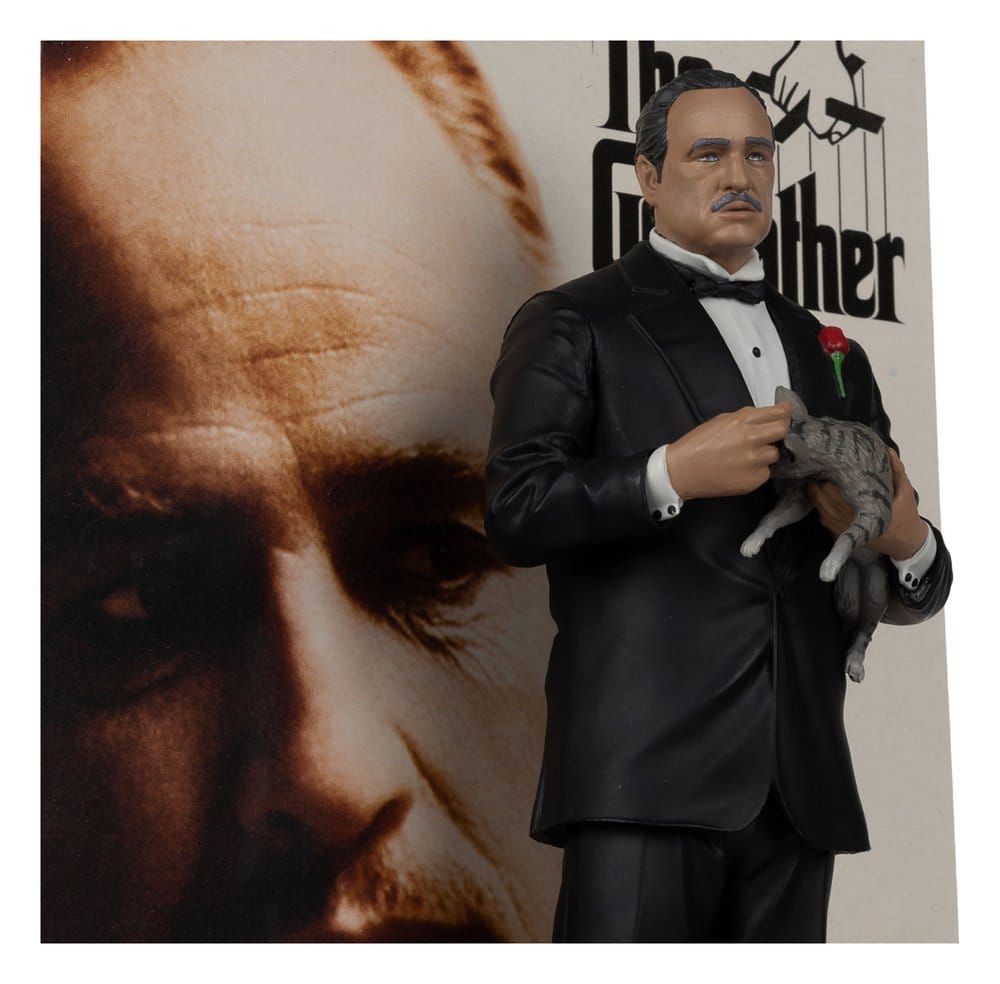 The Godfather Movie Maniacs Paramount Figure Don Corleone 17 cm - MangaShop.ro