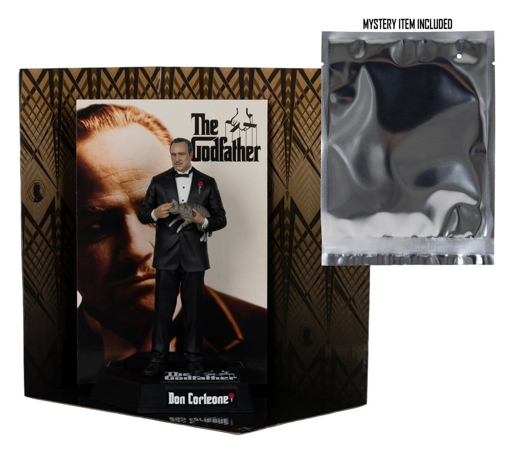 The Godfather Movie Maniacs Paramount Figure Don Corleone 17 cm - MangaShop.ro