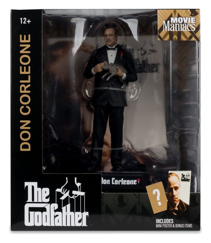 The Godfather Movie Maniacs Paramount Figure Don Corleone 17 cm - MangaShop.ro