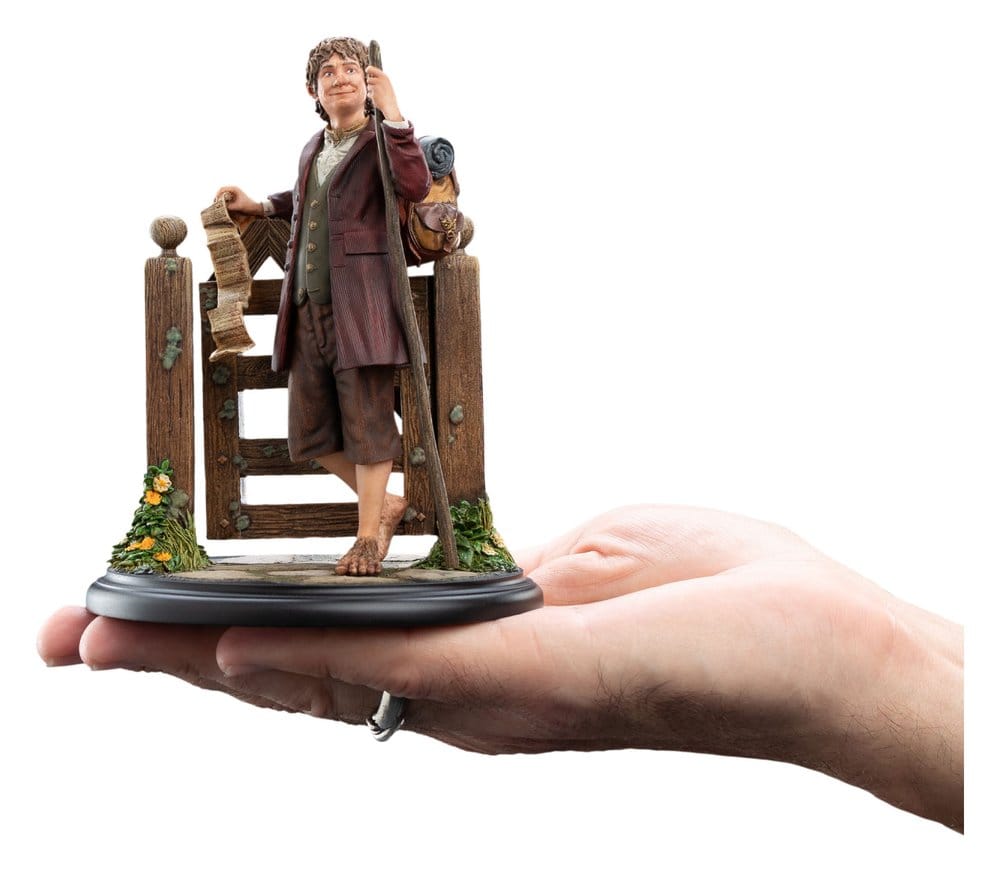 The Hobbit Mini Statue Bilbo Baggins 14 cm - MangaShop.ro