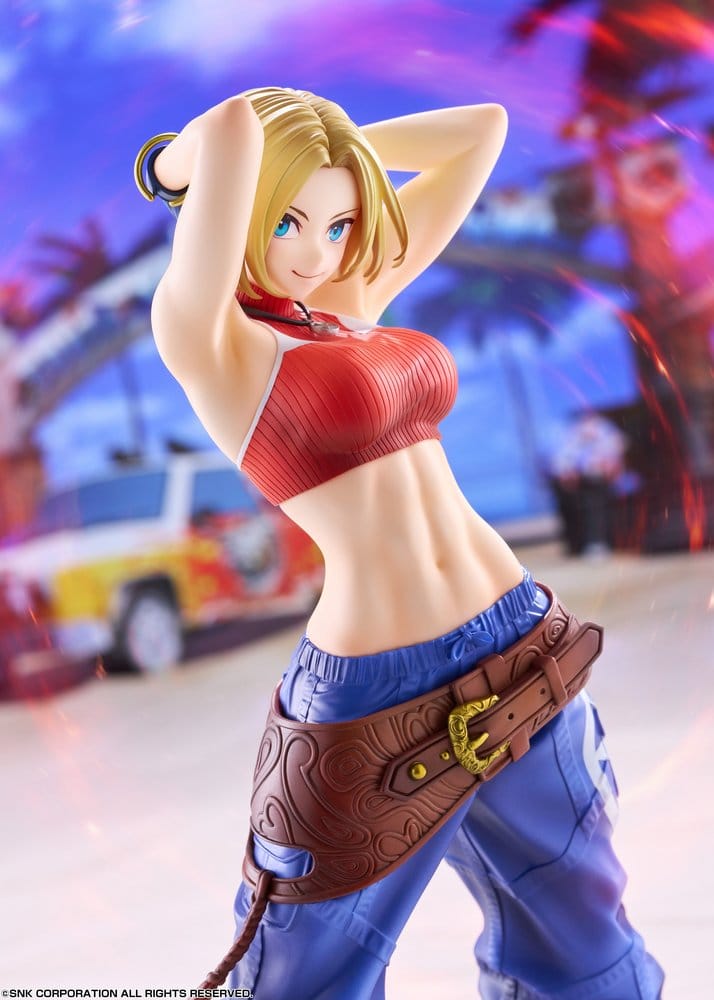 Fighting Girls Collection The King of Fighters XV PVC Figure 1/7 Blue Mary 26 cm - MangaShop.ro