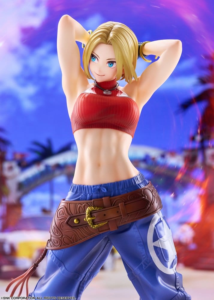 Fighting Girls Collection The King of Fighters XV PVC Figure 1/7 Blue Mary 26 cm - MangaShop.ro