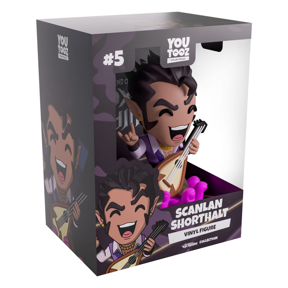 The Legend of Vox Machina Vinyl Figure Scanlan Shorthalt 11 cm - MangaShop.ro