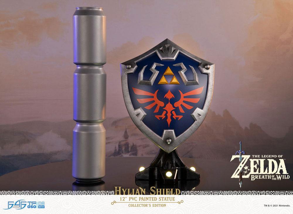 The Legend of Zelda Breath of the Wild PVC Statue Hylian Shield Collector's Edition 29 cm - MangaShop.ro