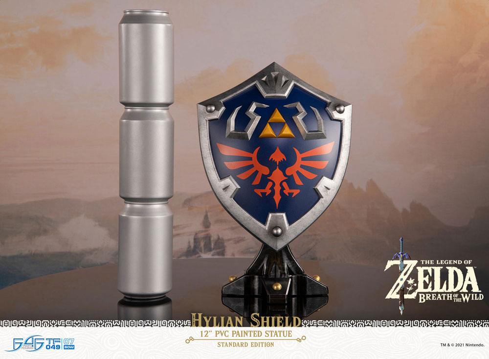 The Legend of Zelda Breath of the Wild PVC Statue Hylian Shield Standard Edition 29 cm - MangaShop.ro