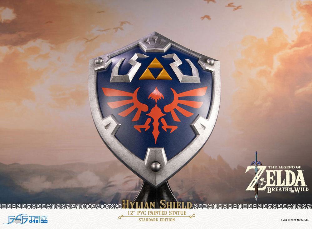 The Legend of Zelda Breath of the Wild PVC Statue Hylian Shield Standard Edition 29 cm - MangaShop.ro