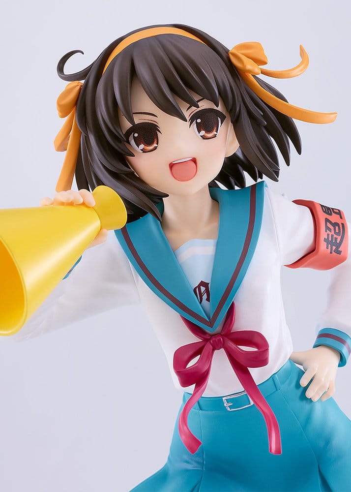 The Melancholy of Haruhi Suzumiya Pop Up Parade PVC Figure Haruhi Suzumiya L Size 22 cm - MangaShop.ro