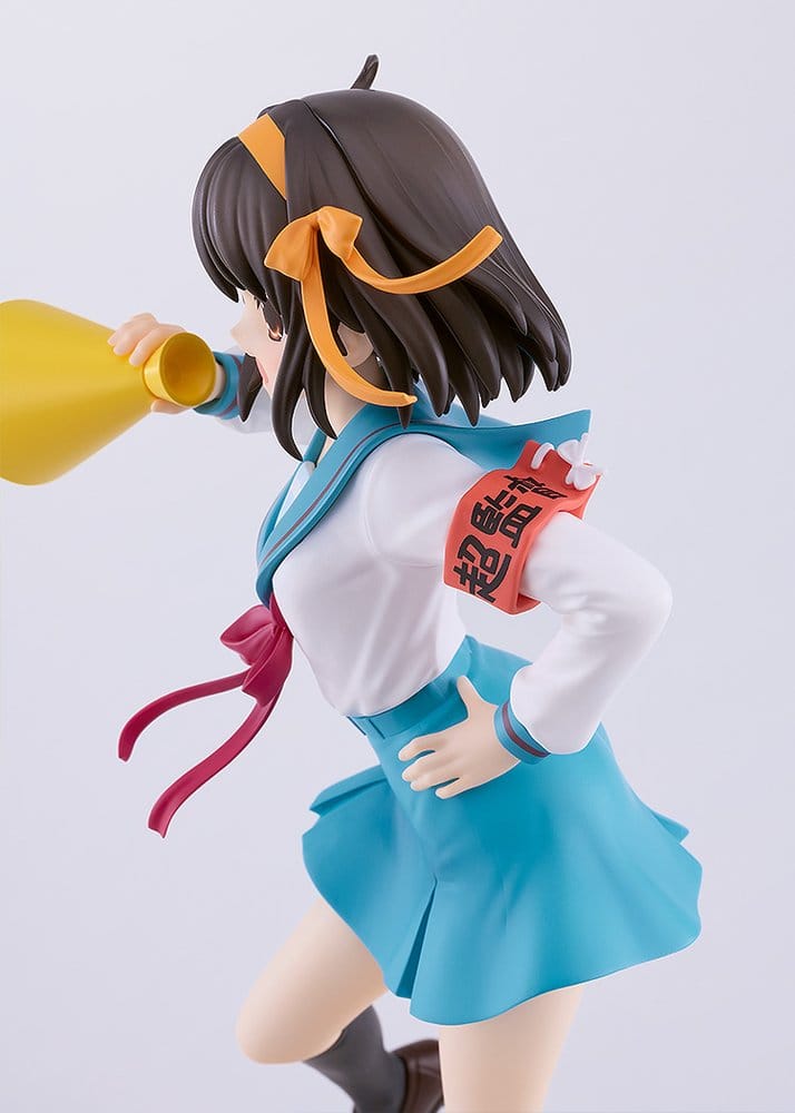 The Melancholy of Haruhi Suzumiya Pop Up Parade PVC Figure Haruhi Suzumiya L Size 22 cm - MangaShop.ro