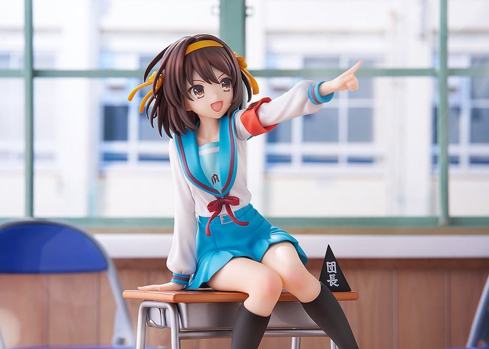 The Melancholy of Haruhi Suzumiya PVC Figure 1/7 Haruhi Suzumiya Anime Series 20th Anniversary Ver. 20 cm - MangaShop.ro