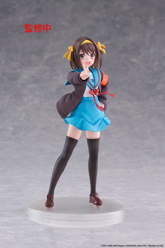 The Melancholy of Haruhi Suzumiya Coreful PVC Figure Haruhi Suzumiya 18 cm - MangaShop.ro