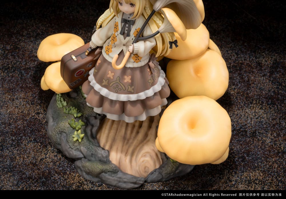The Mushroom Girls PVC Statue 1/1 Series No.3 Pleurotus Citrinopileatus 24 cm - MangaShop.ro