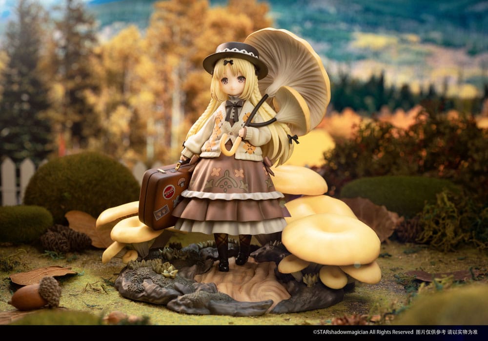 The Mushroom Girls PVC Statue 1/1 Series No.3 Pleurotus Citrinopileatus 24 cm - MangaShop.ro