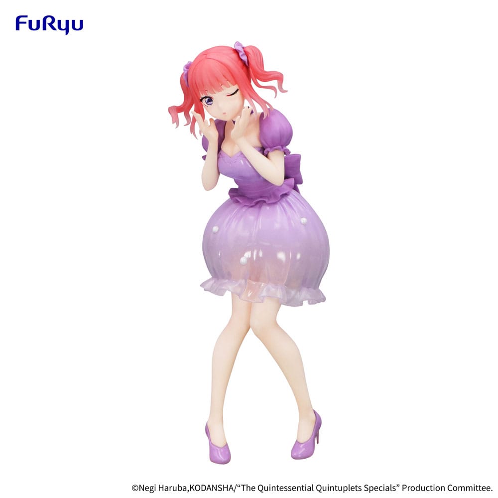 The Quintessential Quintuplets Trio-Try-iT PVC Statue Nakano Nino Pastel Dress Ver. 21 cm - MangaShop.ro